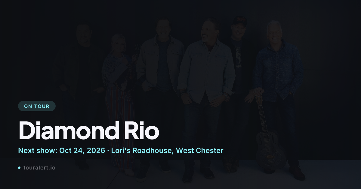 Diamond Rio Tour 2026: Dates, Tickets & News | TourAlert